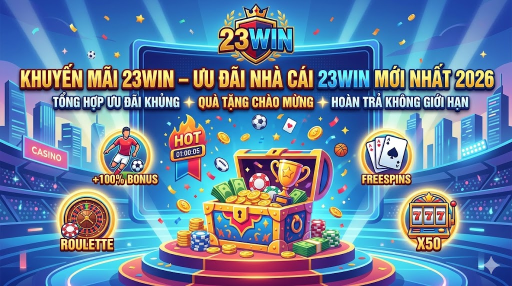Khuyến mãi VIP 23WIN và ưu đãi theo sự kiện đặc biệt